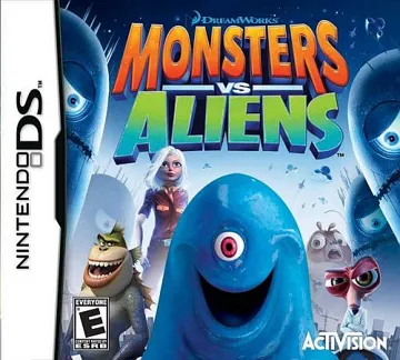 Monsters vs Aliens (USA) (En,Fr) box cover front